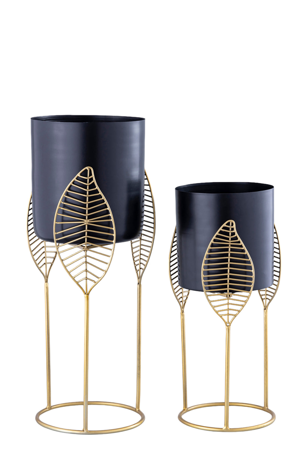 (Set of 2) Planter, Modern Concrete Planter