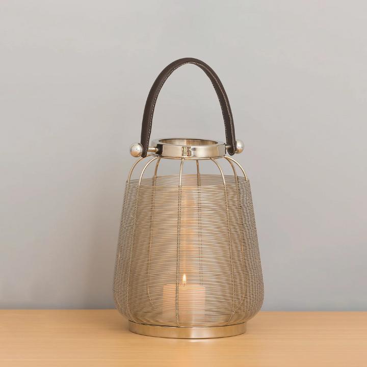 New Age Nordic Gold Lantern