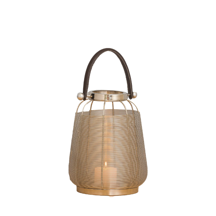 New Age Nordic Gold Lantern