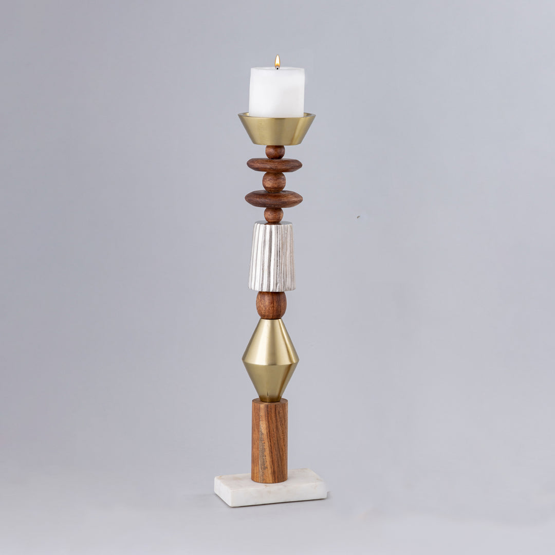 Bohemian Geo Candle Holder