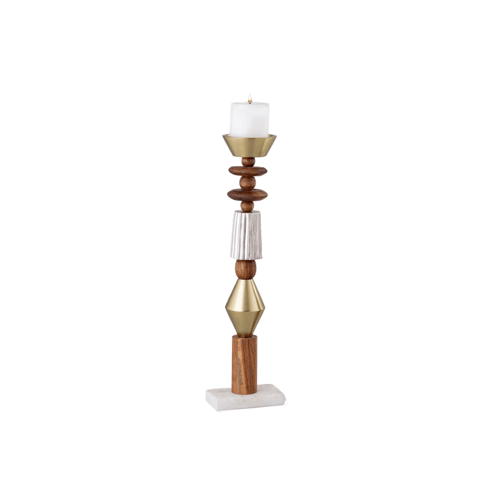 Bohemian Geo Candle Holder