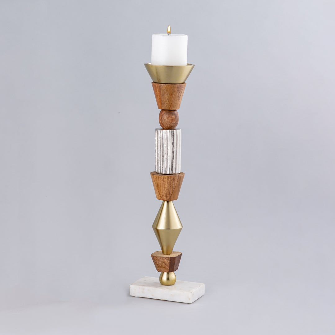 Bohemian Geo Candle Holder