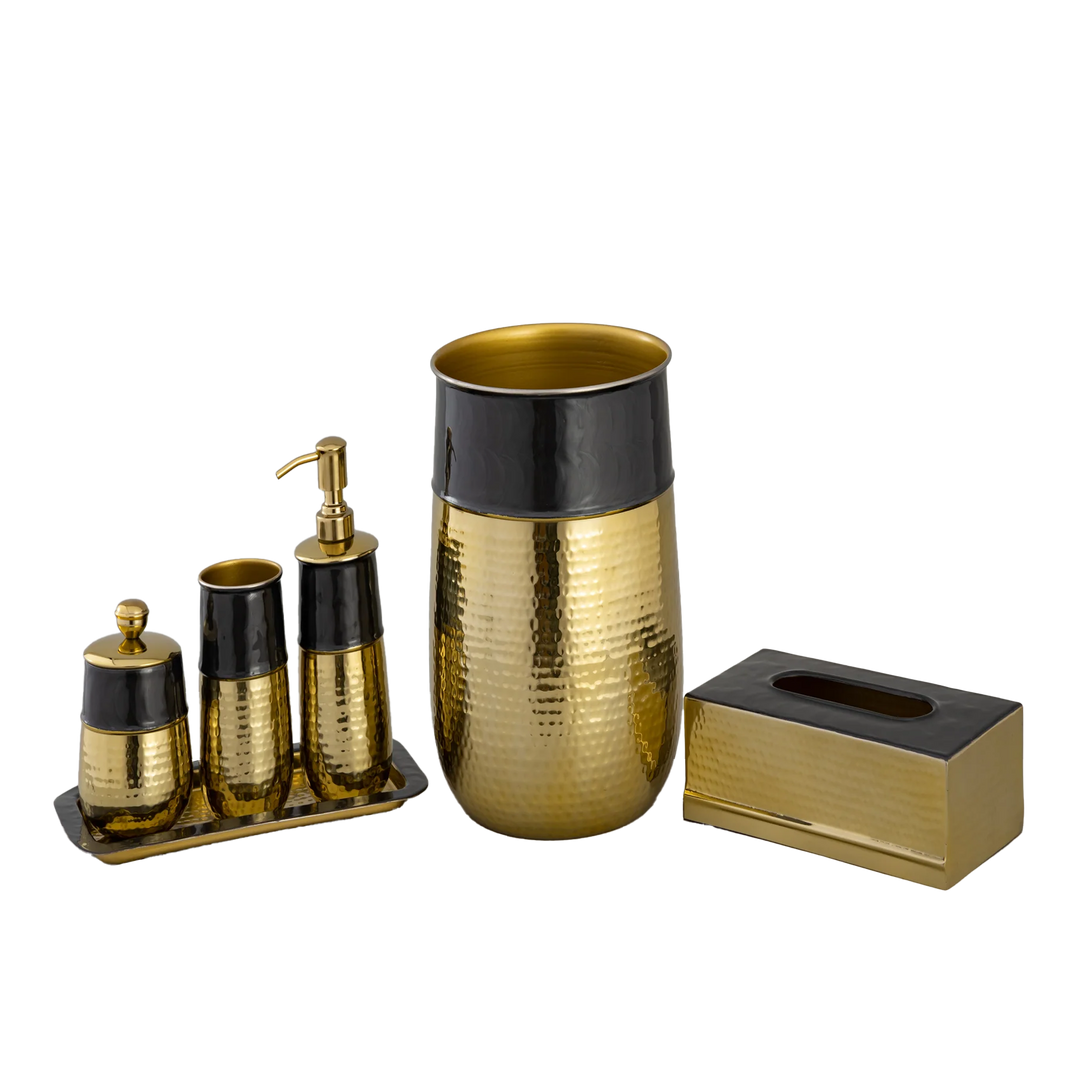 Kuro Brass Plated Bathroom Set