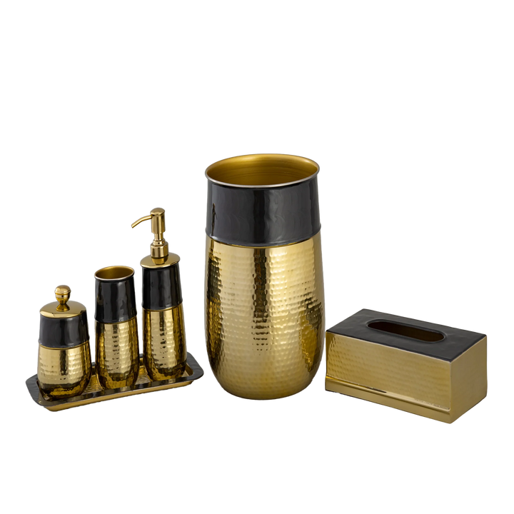 Kuro Brass Plated Bathroom Set