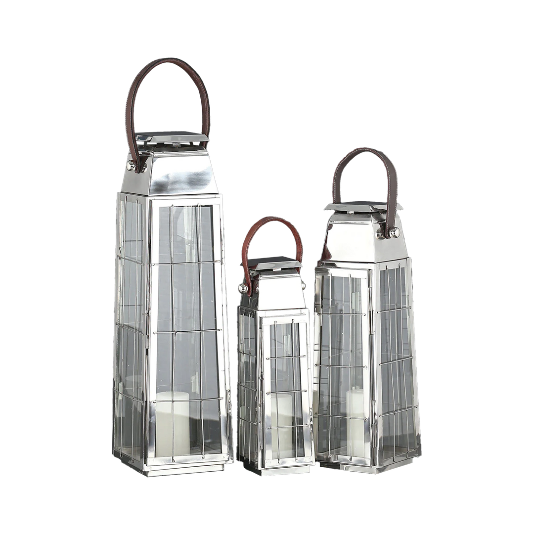 Glossy Spellbound Silver Lantern