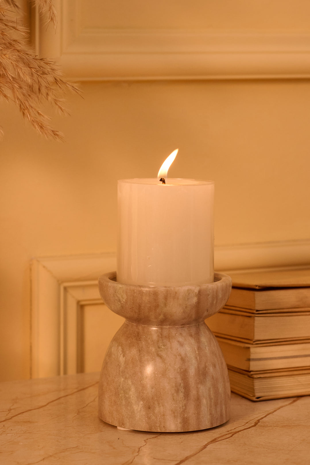 Marble Candle Holder