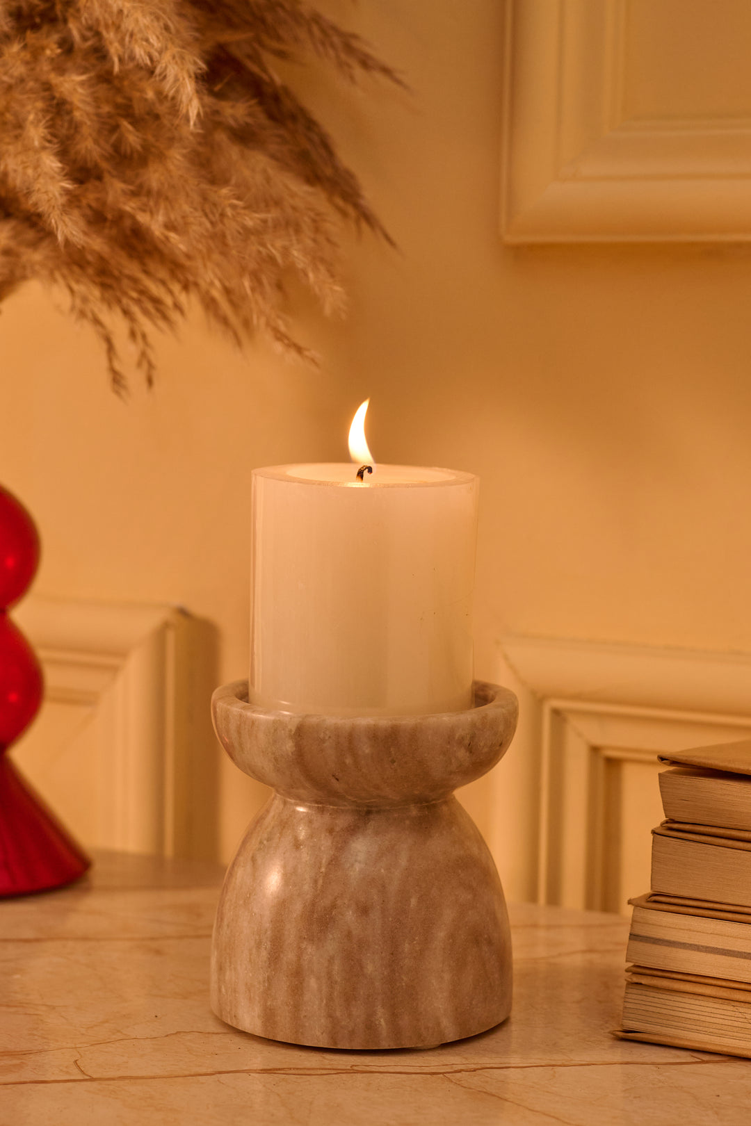 Marble Candle Holder