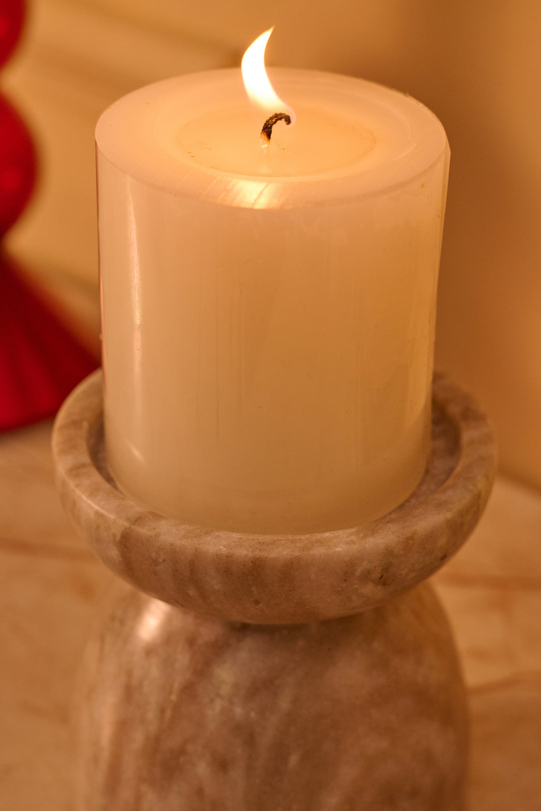 Marble Candle Holder
