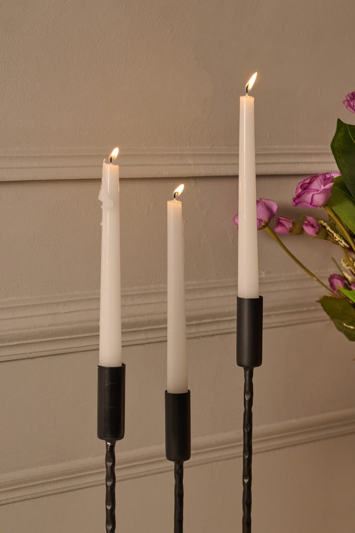 Black Candle Holder
