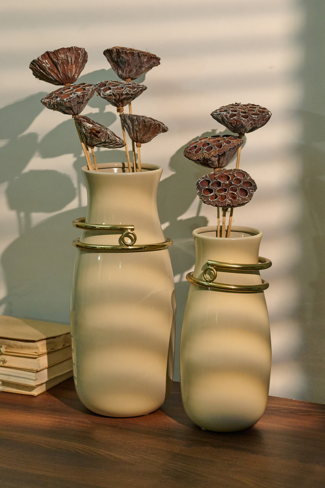 Set of 2- Vase, Flower Pot