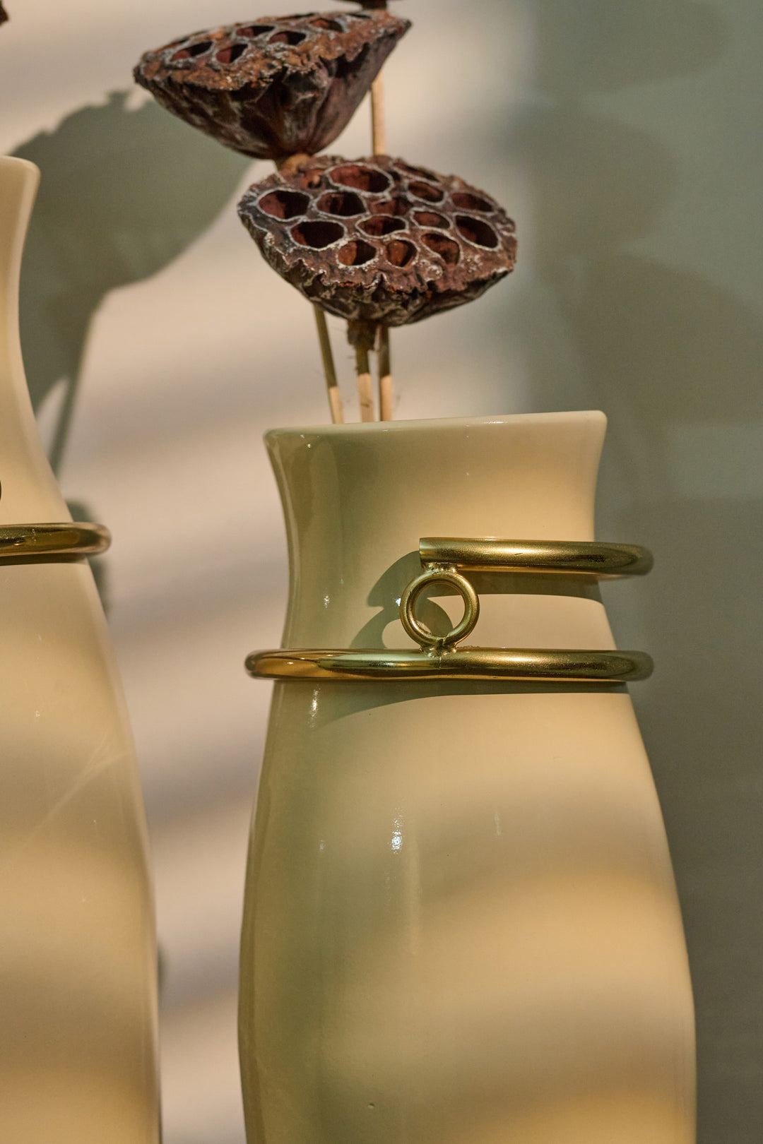 Set of 2- Vase, Flower Pot