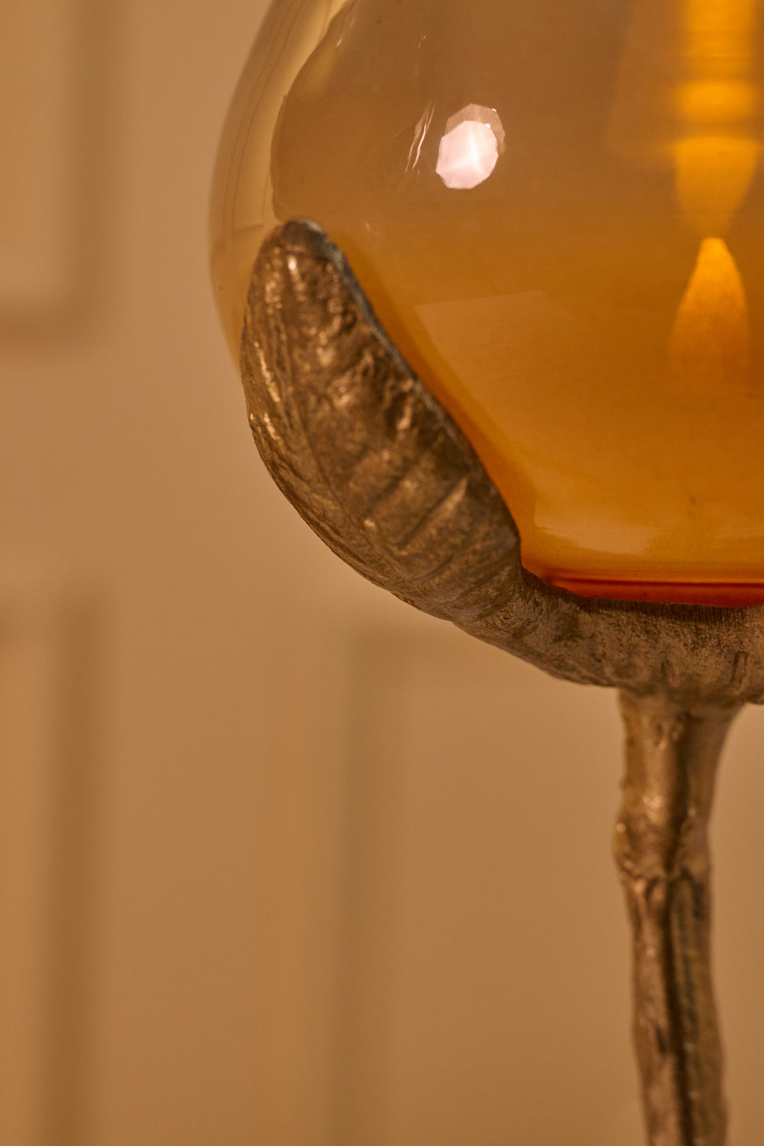 SET OF 2- CANDLE HOLDER