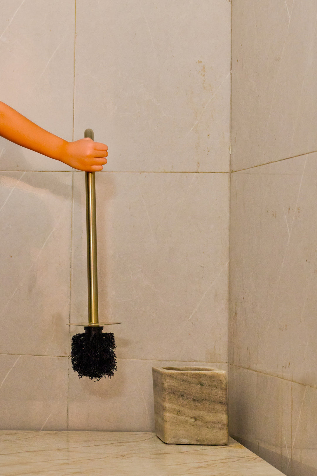 Bathroom Brush Holder