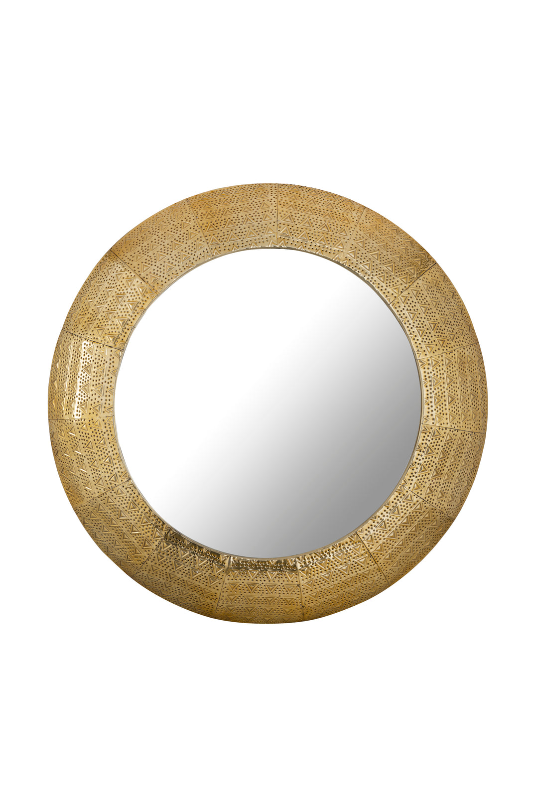 Karigar Antique Round Wall Mirror